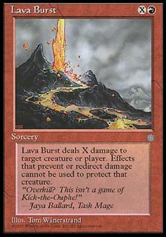 Lava Burst (Ice Age) Medium Play