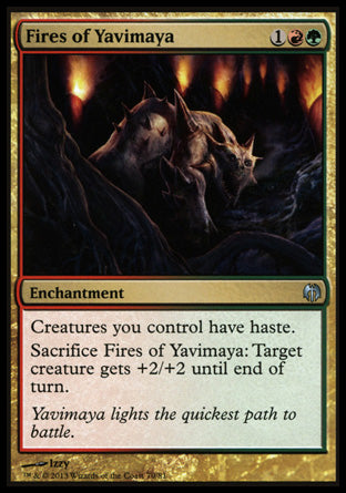 Fires of Yavimaya (Duel Decks: Heroes vs Monsters) Near Mint