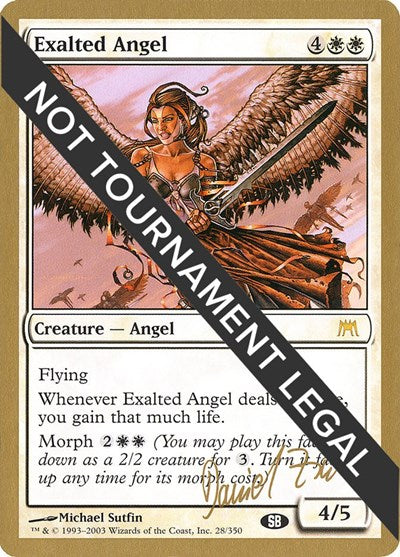 Exalted Angel - 2003 Daniel Zink (ONS) (SB) (World Championship Decks) Medium Play
