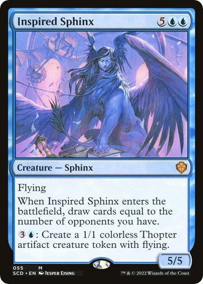 Inspired Sphinx (Commander 2022 Starter Decks) Near Mint