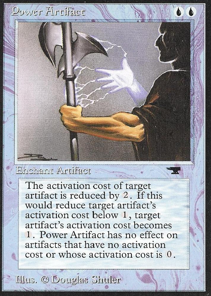 Power Artifact (Antiquities) Heavy Play