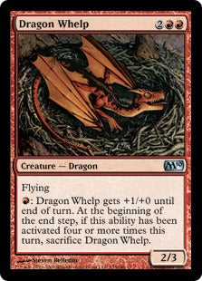 Dragon Whelp (Magic 2010 Core Set) Light Play Foil