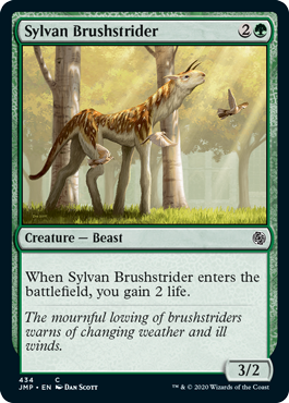 Sylvan Brushstrider (Jumpstart) Medium Play