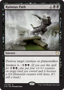 Ruinous Path (Commander 2018) Medium Play