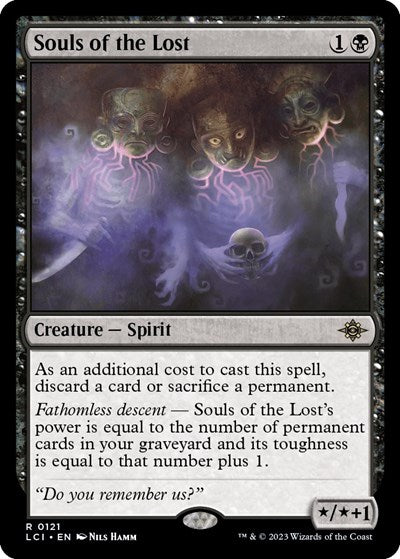 Souls of the Lost (The Lost Caverns of Ixalan) Near Mint Foil