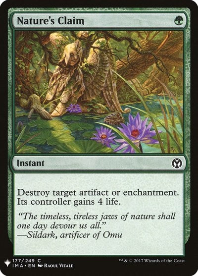 Nature's Claim (Mystery Booster) Near Mint