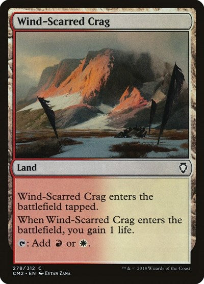Wind-Scarred Crag (Commander Anthology Volume II) Light Play