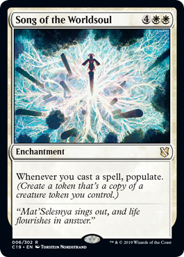 Song of the Worldsoul (Commander 2019) Damaged / Poor