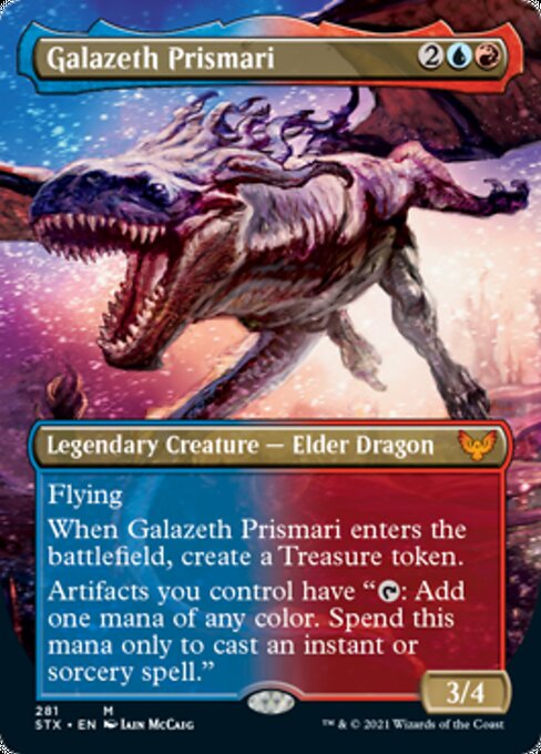 Galazeth Prismari (Borderless) (Strixhaven) Medium Play