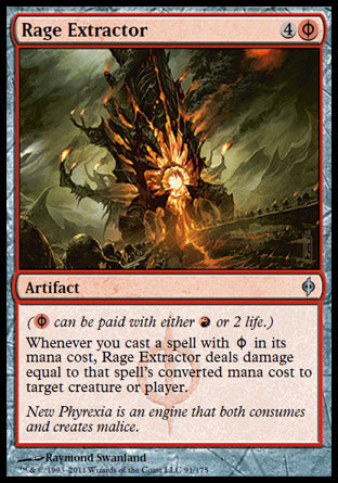 Rage Extractor (New Phyrexia) Medium Play