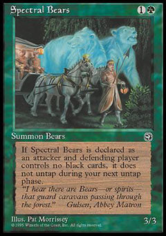Spectral Bears (Homelands) Near Mint