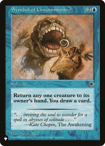 Symbol of Unsummoning (The List) Light Play
