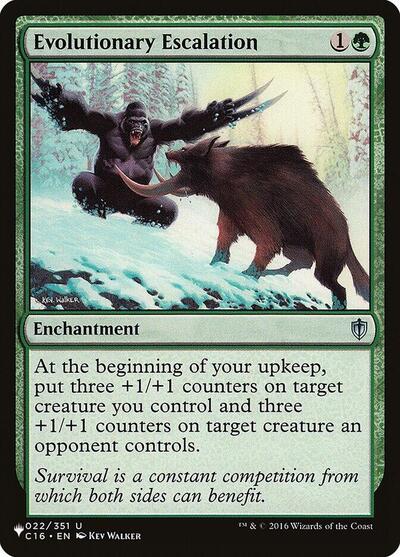 Evolutionary Escalation (The List) Near Mint
