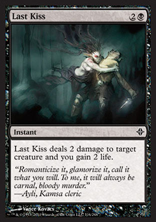 Last Kiss (Rise of the Eldrazi) Light Play Foil