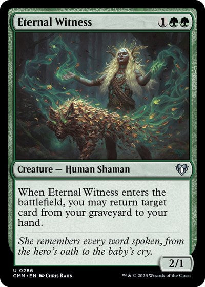 Eternal Witness (Commander Masters) Near Mint