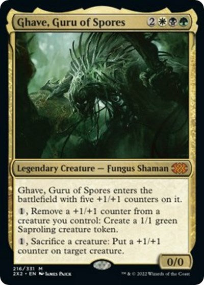Ghave, Guru of Spores (Double Masters 2022) Light Play
