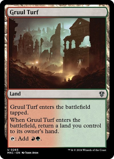Gruul Turf (Commander: Murders at Karlov Manor) Near Mint