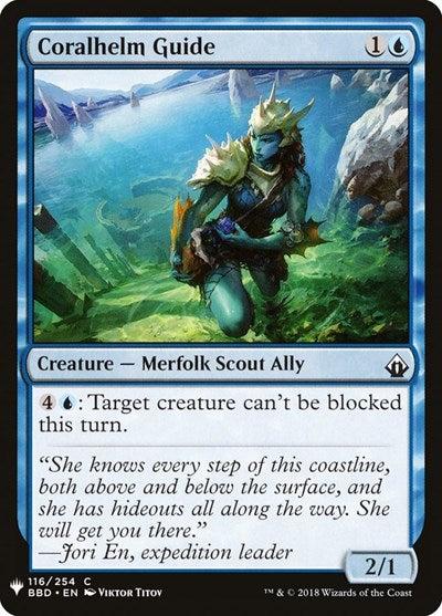 Coralhelm Guide (Mystery Booster) Near Mint