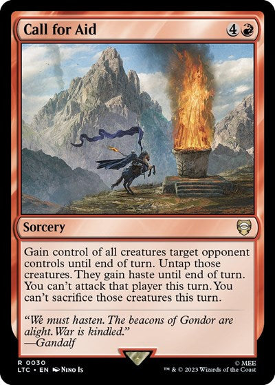 Call for Aid (Commander: The Lord of the Rings: Tales of Middle-earth) Near Mint