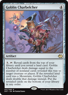 Goblin Charbelcher (Duel Decks: Merfolk vs Goblins) Medium Play