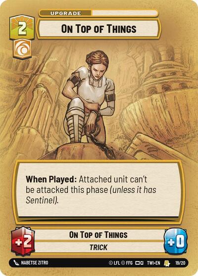On Top of Things (Twilight of the Republic: Weekly Play Promos) Near Mint