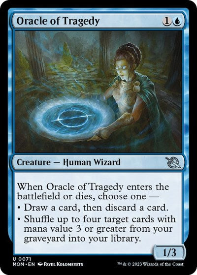 Oracle of Tragedy (March of the Machine) Near Mint Foil