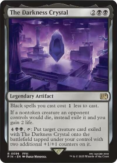 The Darkness Crystal (Universes Beyond: FINAL FANTASY) Medium Play Foil
