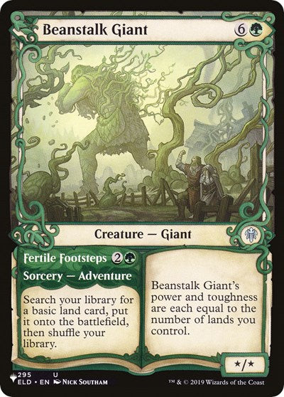 Beanstalk Giant (Showcase) (The List) Near Mint