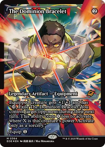 The Dominion Bracelet (Showcase) (Edge of Eternities) Light Play Foil