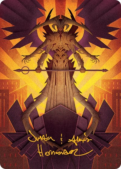 Atraxa  Praetors  Voice Art Card  Gold Stamped Signature|0|0|0.00