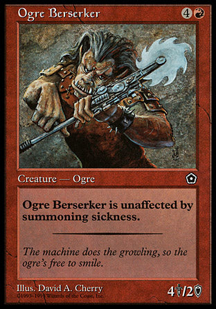 Ogre Berserker (Portal Second Age) Light Play