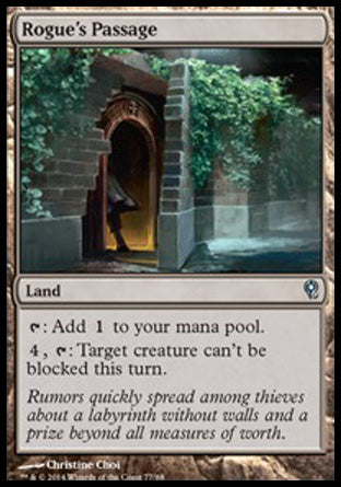 Rogue's Passage (Duel Decks: Jace vs Vraska) Light Play
