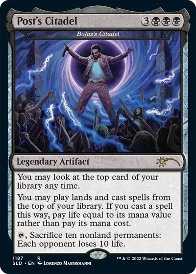 Post's Citadel - Bolas's Citadel (Post Malone) (Secret Lair) Near Mint Foil