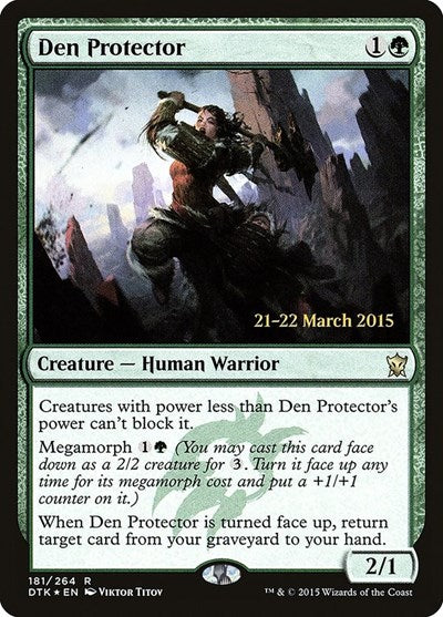 Den Protector (Promos: Prerelease Cards) Light Play Foil