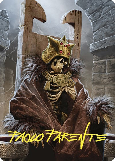 Champion's Helm Art Card (Gold-Stamped Signature) (Art Series: Commander Masters) Near Mint
