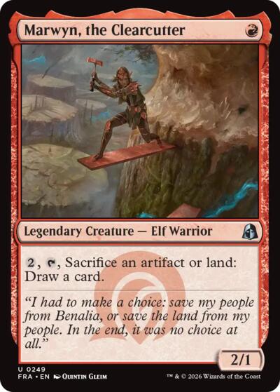 Marwyn, the Clearcutter (Reality Fracture) Near Mint