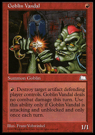 Goblin Vandal (Weatherlight) Medium Play
