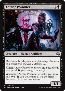 Aether Poisoner (Aether Revolt) Light Play Foil