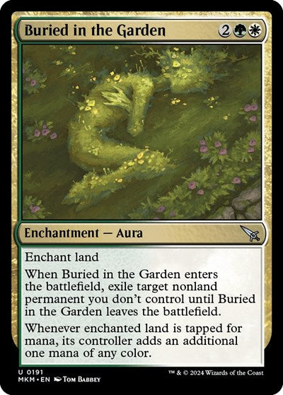 Buried in the Garden (Murders at Karlov Manor) Near Mint Foil