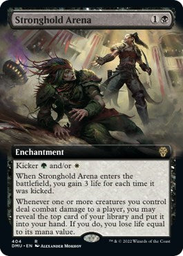 Stronghold Arena (Extended Art) (Dominaria United) Light Play