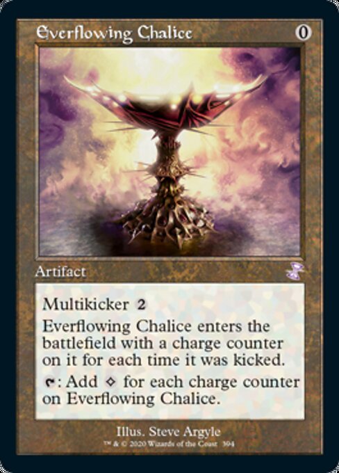 Everflowing Chalice (Time Spiral Remastered) Light Play Foil