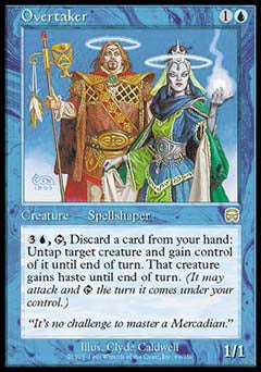 Overtaker (Mercadian Masques) Medium Play