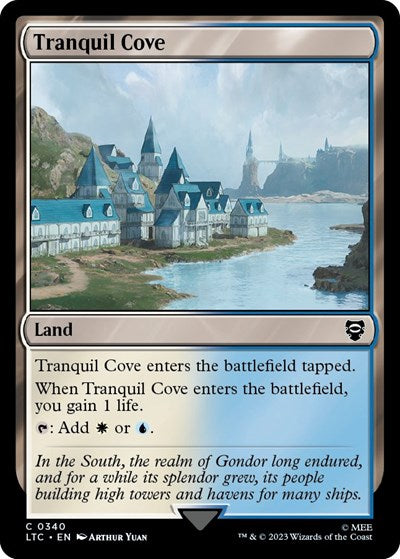 Tranquil Cove (Commander: The Lord of the Rings: Tales of Middle-earth) Light Play