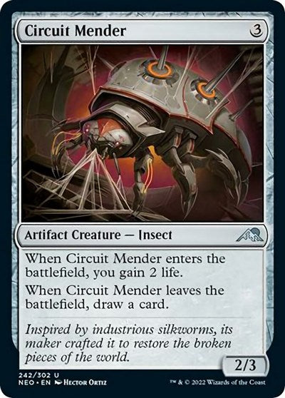Circuit Mender (Kamigawa: Neon Dynasty) Near Mint Foil
