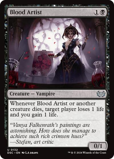 Blood Artist (Commander: Duskmourn: House of Horror) Light Play