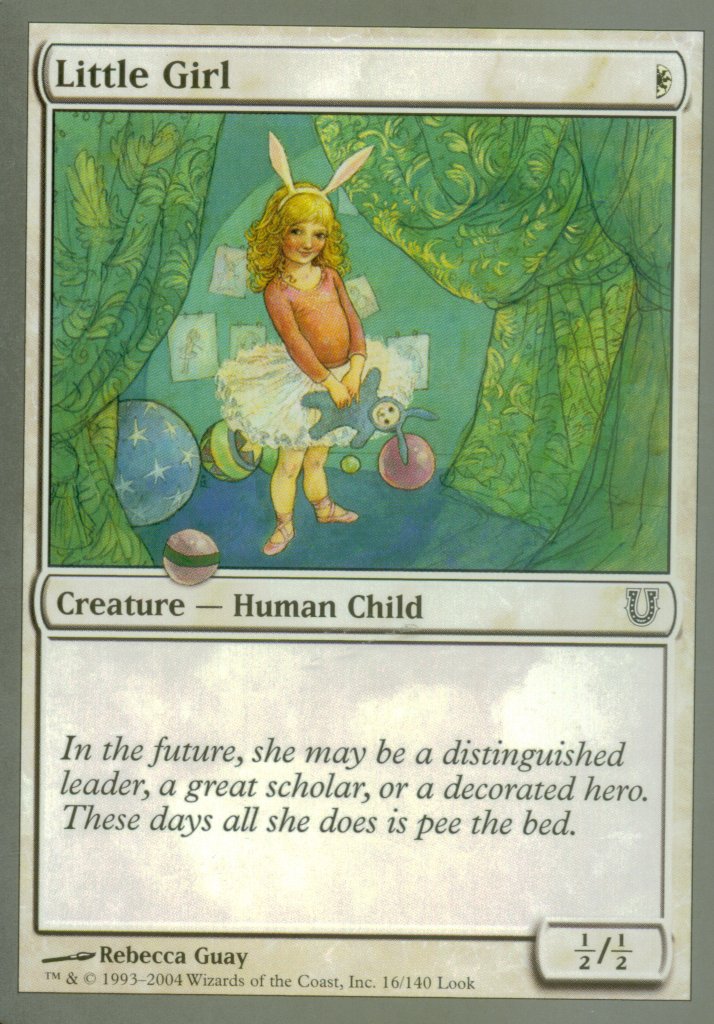 Little Girl (Unhinged) Damaged / Poor