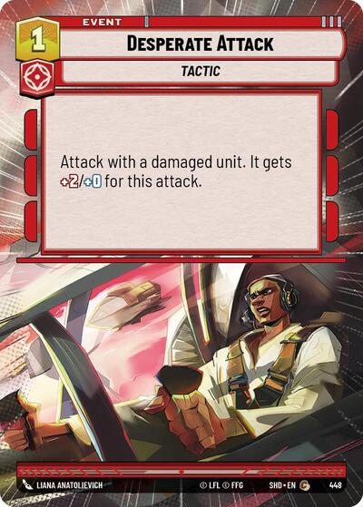 Desperate Attack (Hyperspace) (Shadows of the Galaxy) Near Mint