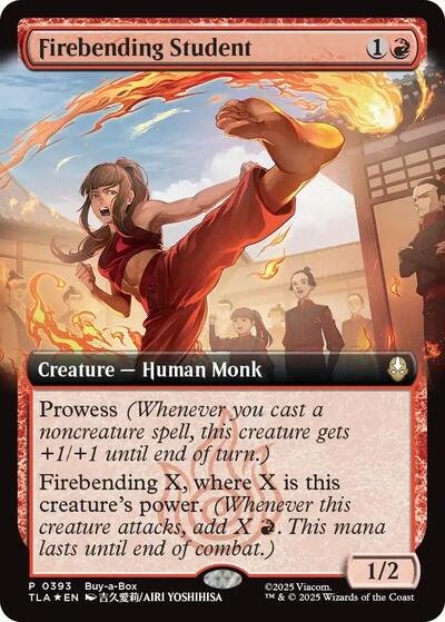 Firebending Student  Extended Art|1|0|0.00