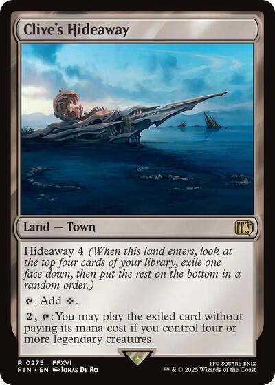 Clive's Hideaway (Universes Beyond: FINAL FANTASY) Light Play Foil