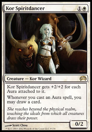 Kor Spiritdancer (Planechase 2012) Heavy Play